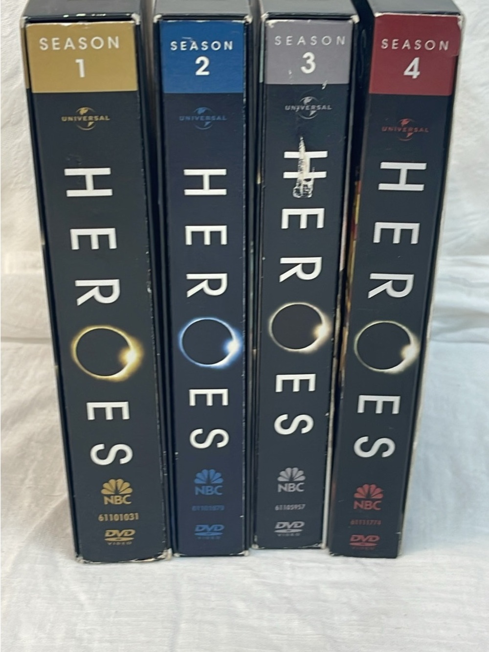 Heroes DVD Box Set Seasons 1-4